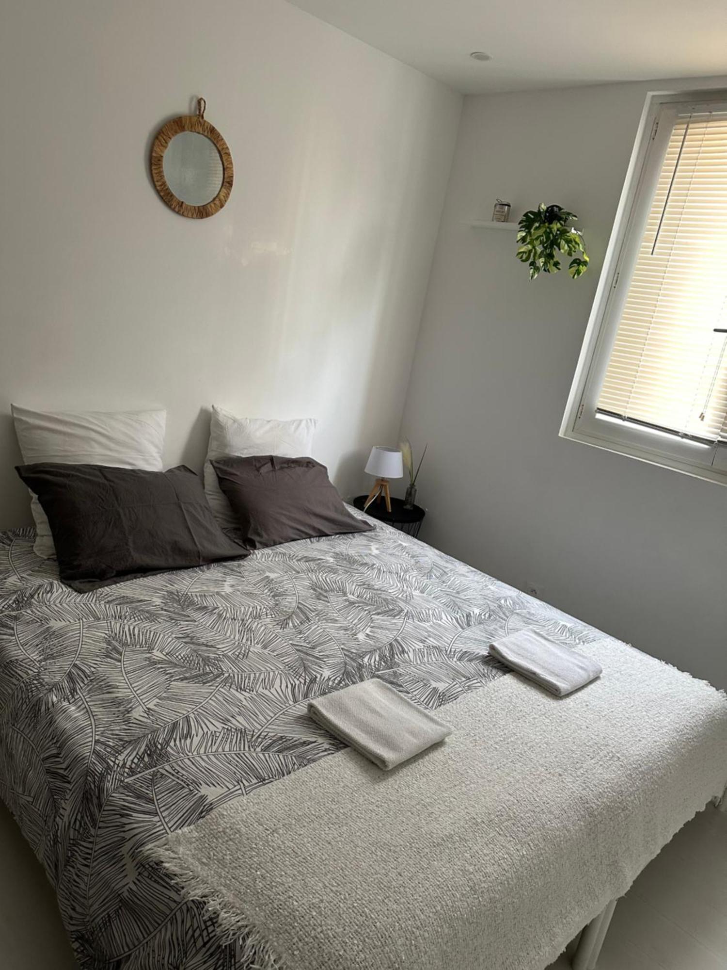 Privat Room In Private Security Residence With Free Parking, 1 Minute From Tramway, 9 Minutes From De Center, Accessible All Transports Nice Dış mekan fotoğraf