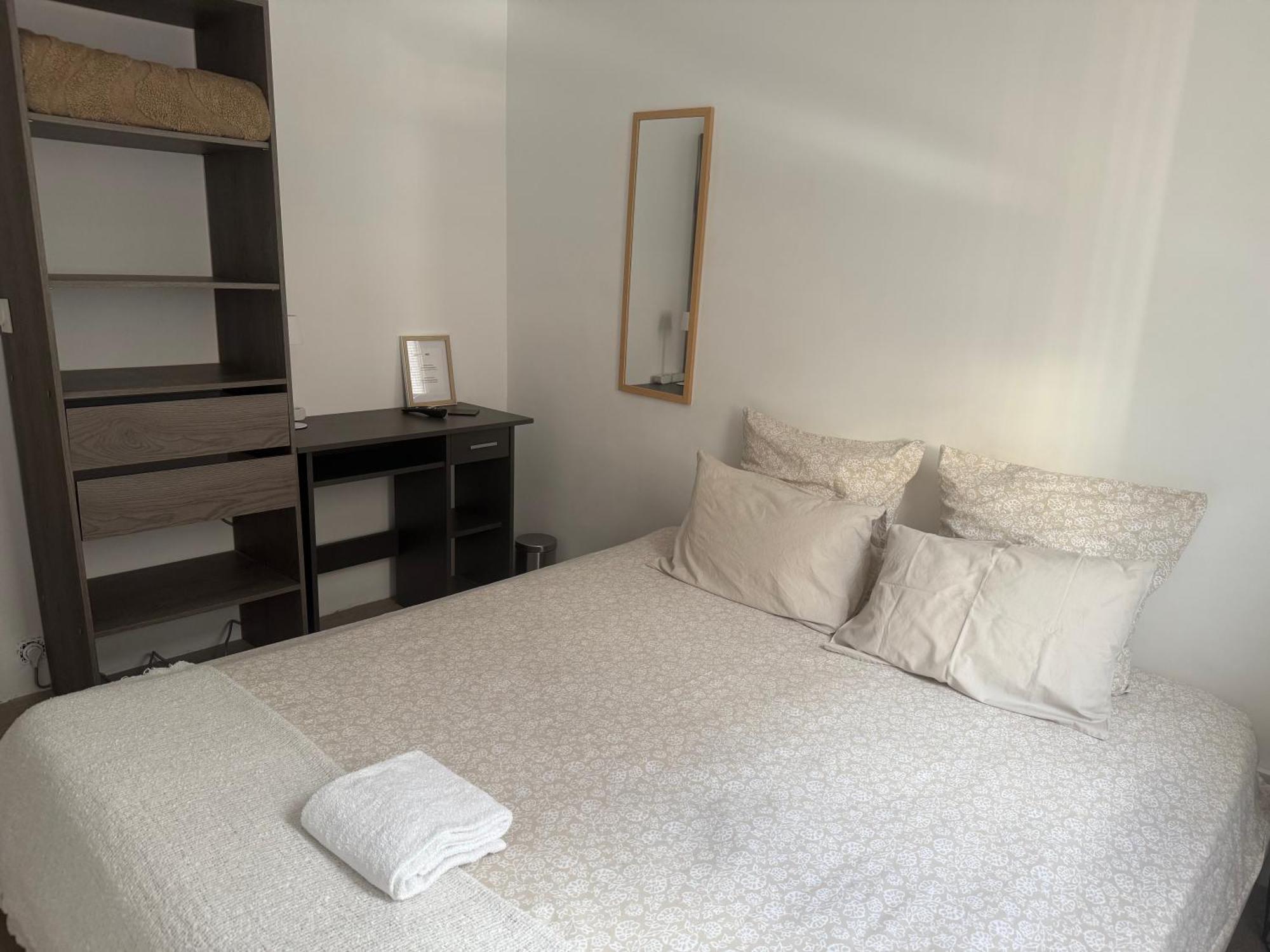 Privat Room In Private Security Residence With Free Parking, 1 Minute From Tramway, 9 Minutes From De Center, Accessible All Transports Nice Dış mekan fotoğraf
